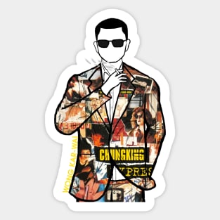 A Portrait of Wong Kar-Wai director of Chungking Express  (2) Sticker